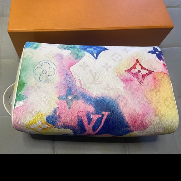 Louis Vuitton Watercolor Dopp Kit Virgil Abloh limited edition - Like new - Picture 6 of 6